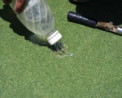 Ball mark repair 6