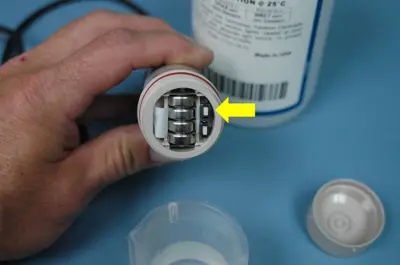 Calibration buttons