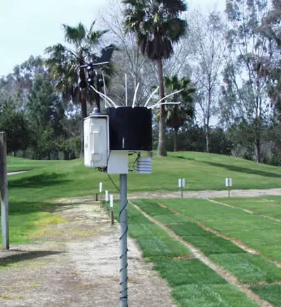 Bird deterrents on weather station