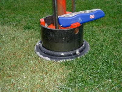 Fairy Ring on Ryegrass overseeded Bermuda 419