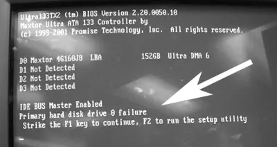 Disk Crash