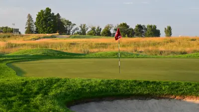 Green 1 at Hazeltine National