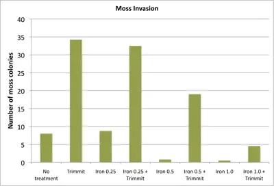 Impact of paclobutrazole on moss