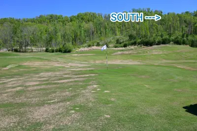 Spring greenup and north-south slopes